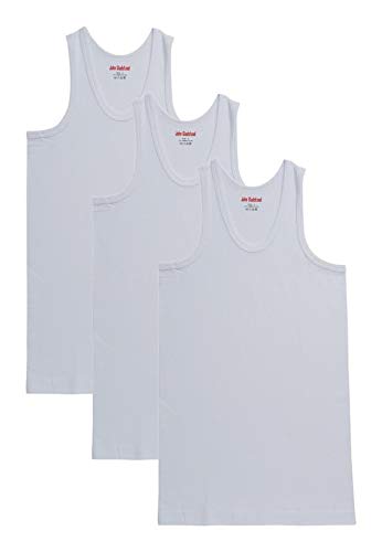 Men's Cotton Sleeveless Vest - Pack Of 3