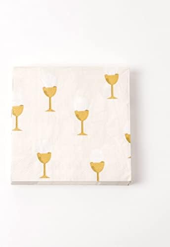 Be A Heart Eucharist Party Napkins, First Holy Communion Party Supplies, Catholic Paper Napkins
