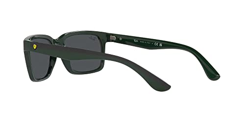 Image of Ray-Ban RB4393m Scuderia Ferrari Collection Rectangular Sunglasses