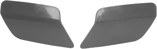 Aramox Pair Car Front Bumper Headlight Washer Cover Headlight Washer Nozzle Cover Cap Replacement for 3 Series E92 Coupe E93 Convertible 325i 328i 335i 61677253393