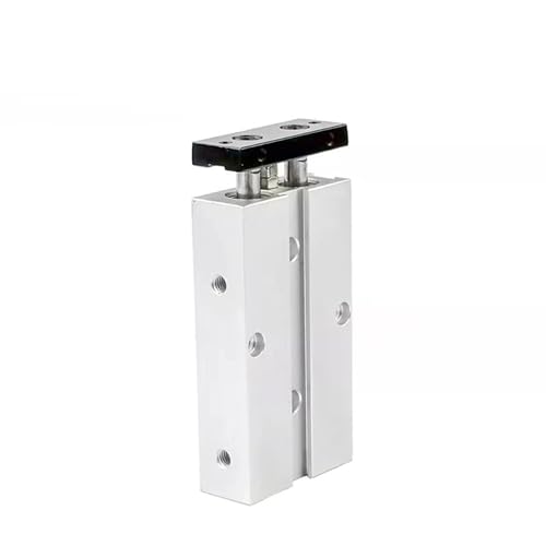 Cylindre pneumatique double tige TN25 alésage 25mm double effet pour guidage précis