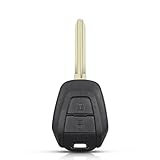 LadyCent Original/amélioré Flip télécommande Porte-clés 2 Boutons TOY43 Remplacement de la Couverture de clé de Lame, pour Isuzu d-Max, clé d'origine