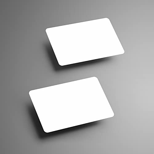 200Pcs Blank Business Card, Kraft Paper Learning Card, Note Card, Thanksgiving Day Message Gift Card (White) #TOP2