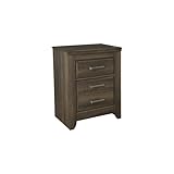 Ashley Furniture Signature Design - Juararo Nightstand - 2 Drawer - Rectangular - Dark Brown