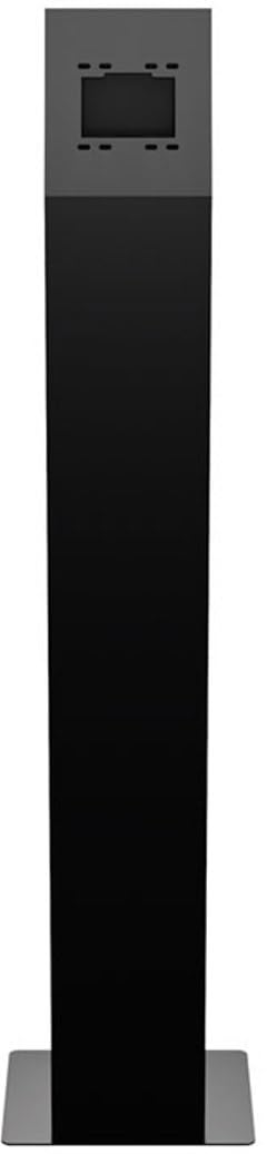 AVTEQ SDS-100 SDS Tablet Floor Stand for Small Displays Black Powder-Coat Finish Locking Rear Panel Internal Cable Management