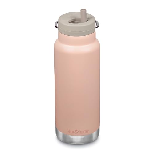 Klean Kanteen 32oz TKWide Insulated Water Bottle with Twist Cap - Peach Parfait