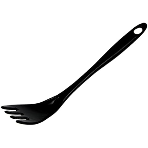 Chef Craft Basic Melamine Meat Cooking Fork, 12 inch, Black Cover