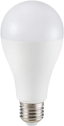Image of Lamp Led 15W A65 3000K E27, Beam Angle 200°, CCT 3000K, Dimmable Not Dimmable, Energy Rating A+, Equivalent Wattage 85W, External Dia 66mm, External Length 134mm, LED Colour Warm White, Lamp Base Type
