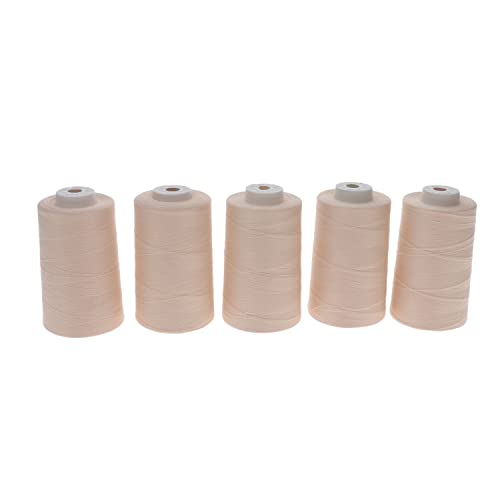 Miniatura 3 de Sewfil Dacor 120 - Pack De 5 Bobinas De Hilo De Coser De Poliéster 5 Conos X 5.000 Metros 0608 - Beige