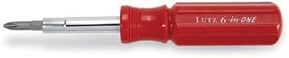 12 Pack Lutz 24006 6-in-One Screwdriver - Red