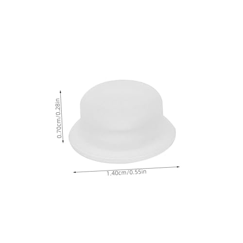 PRETYZOOM 10 piezas de válvulas y juntas de silicona para ollas a presión, repuestos para ollas a presión y esterilizadores, diseño resistente al calor miniatura 2