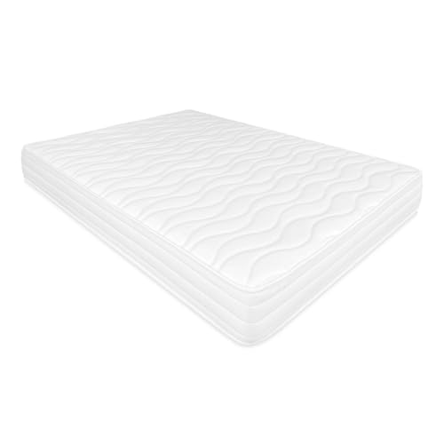 Somnia Descanso - Colchón Viscoelástico Sena Reversible (Cara Invierno-Verano) Firmeza-Dureza...