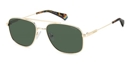 Lunettes Polaroid PLD 6235 lunettes de soleil or vert homme femme 56mm