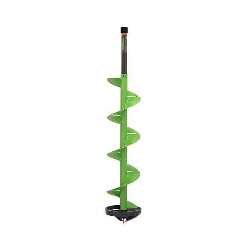 ION Turbo Auger Bit (for Use with Alpha Powerheads) 8 inch Turbo Cutting System Ice Auger Bit Composite 41426