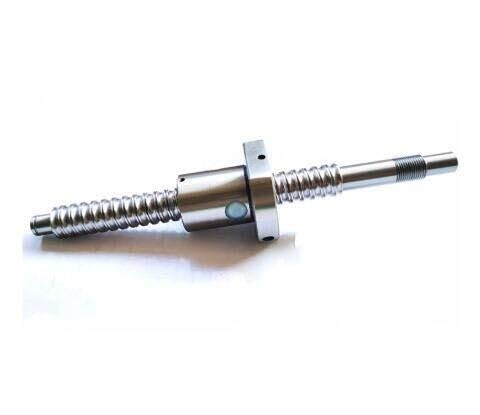 Kugelumlaufspindel, SFU1610 200 250 300 350 400 450 500 550 600 650 Mm C7 Kugelumlaufspindel Mit 1610-Flansch, Ein Ballnut BK/BF12, Bearbeitete Enden (Farbe: SFU1610, Größe: 400mm)