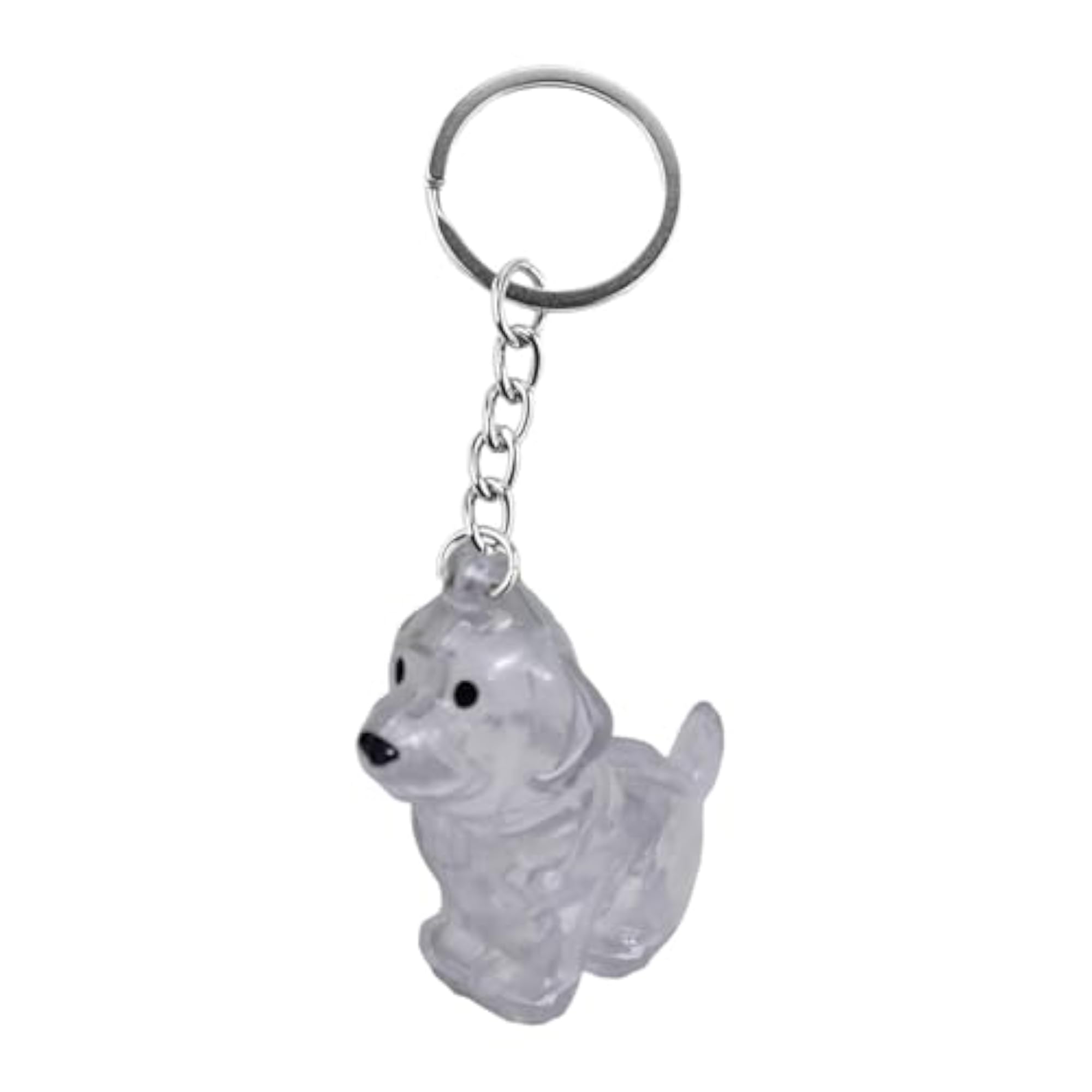 Unique Puppy Keychain Lightweight Multipurpose Gift for Dog Lovers