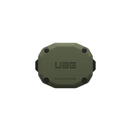 Coque AirTag UAG Essential Armor olive, protégez enfin vos bagages contre la perte