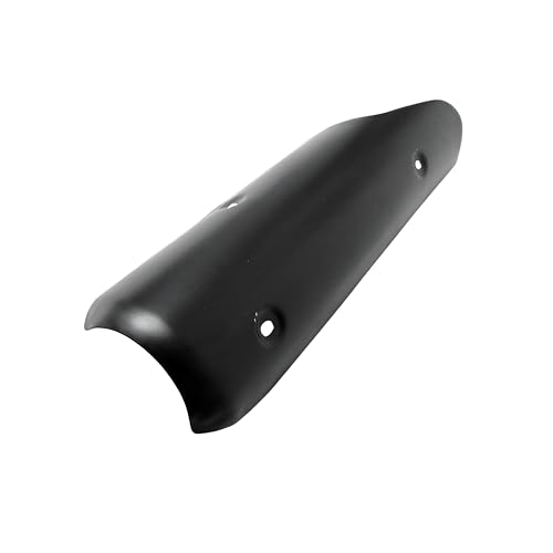 Image of EAZ Silencer Plate Cover for Royal Enfield Classic, Standard & Electra 350cc (Black, BS3 /BS4)