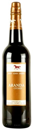 3 × Domecq Aranda Cream Jerez-Xérès-Sherry (Caja de 3 Botellas de 75 cl)