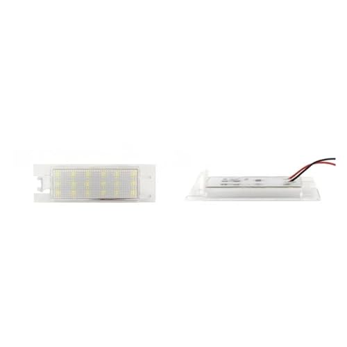 Luces de matrícula LED para viajar de noche en Zafira B y Adam