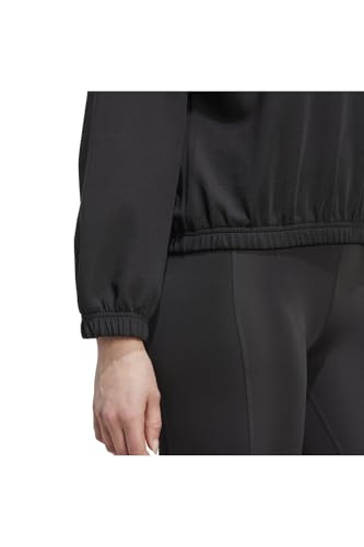 Sweat crop top de fitness femme ADIDAS - vue 7