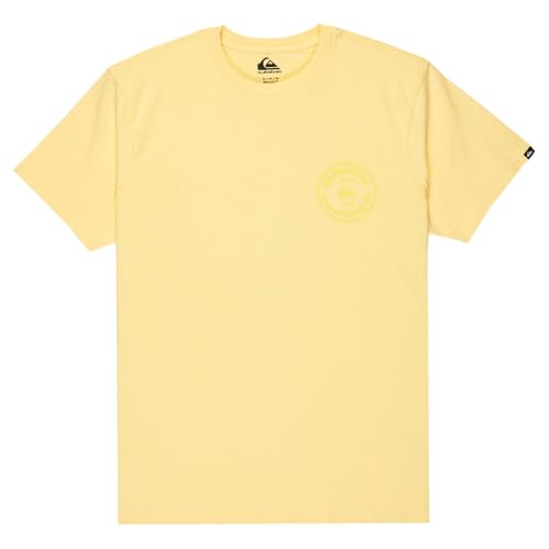Quiksilver Ride out SS Camiseta, Popcorn, L Men's