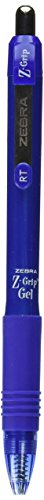 Bolígrafo Gel Retráctil Zebra, Punta 0.7mm, Tinta Azul
