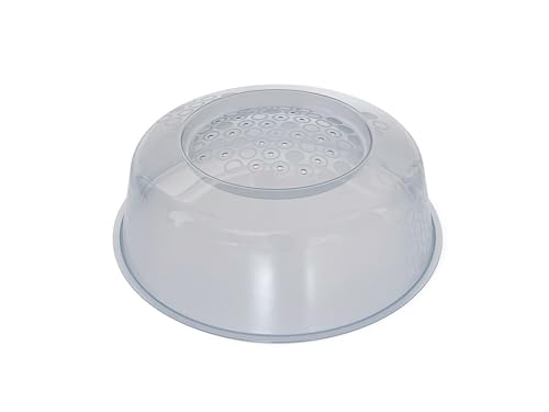 IKEA PRICKIG Mikrowellendeckel in grau; (26cm)