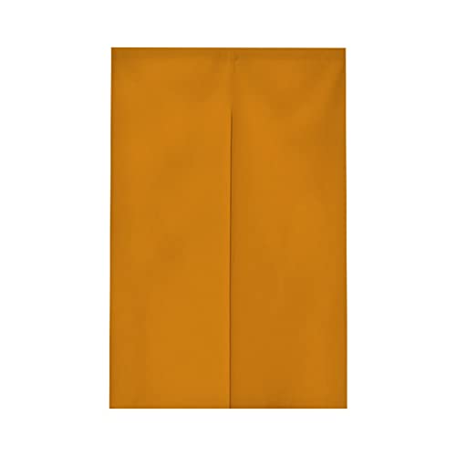 のれん 無地 シンプル 90x180 ロング丈 間仕切り 遮光 防音 防寒 断熱 装飾 四季兼用 暖簾 戸口カーテン 和室 洗面所 クローゼット 飲食店 階段 プレゼント 簡単取付 つっぱり棒 スリットあり ドアカーテン