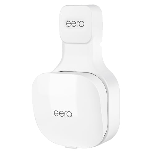 Wall Mount Holder Only for eero Mesh WiFi Router,(NOT Compatible with eero 6/ eero 6+/ eero Pro/eero Pro 6E), Perfect for Storing Power Cords and Plugs