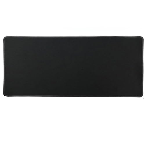 Alfombrilla para Teclado y Ratón Antideslizante Mouse XXL Gaming Negro con Bordes Negros