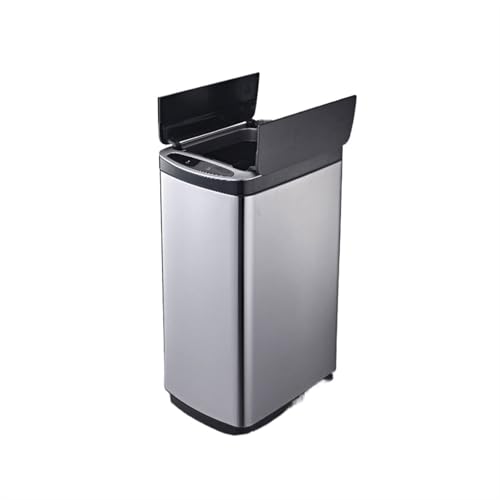 Caneca de Basura con Sensor Inteligente 30L Plateada