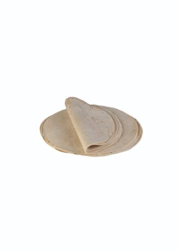 JOYTOSS 10-Inch Whole Wheat Tortilla Wraps | Soft, Fresh & Healthy | Perfect for Wraps, Burritos, Tacos & More – Pack of 10 (Salted)