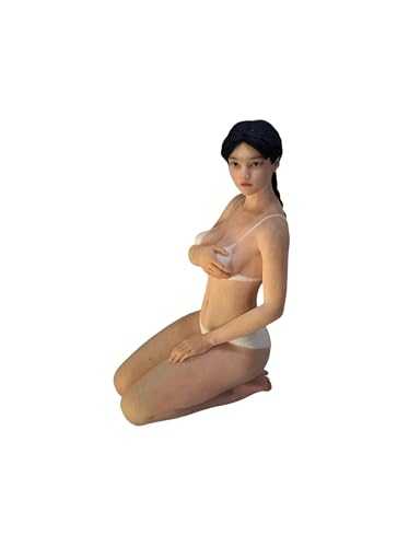 TSUKIMUNN 1/18スケール 超リアル ミニチュア フィギュア レジン製 塗装済み 高さ6.5cm ディオラマ 情景模型 カーモデルディスプレイ用