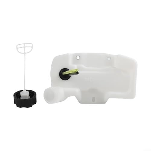 Conjunto de tanque de combustible para desbrozadora 1E34F y piezas de recortadora, tanque de aceite de plástico con flujo de combustible optimizado, 1 paquete