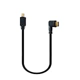 HYAGBCOP M;ic/ro M1ni USB Kabel 5Pin Stecker Auf 3,1 Typ C Ellenbogen Zu 2,0 OTG Daten Adapter Konverter Ladekab(MINI USB)