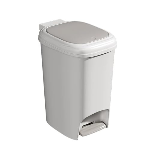 Cubo de basura de 20 litros para cocina y baño con sistema manos libres