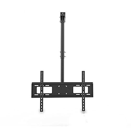 CoolGrows Tilt Swivel Ceiling TV Bracket for 32-70 inch Screens Full Motion Ceiling TV Mount 50kg Capacity Max VESA: 600x400mm