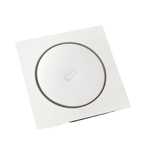 Drain de sol de douche de luxe 20x20cm en acier inoxydable brossé - 2