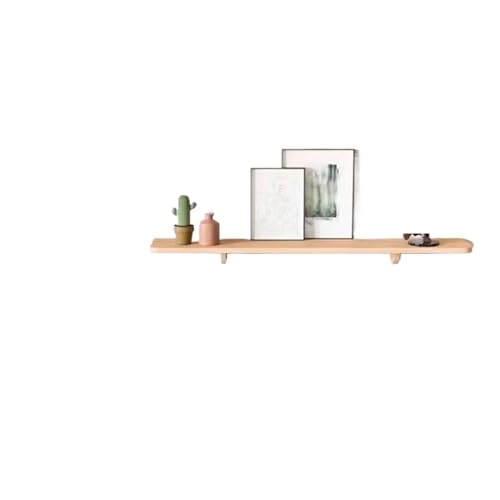 ZYAYNG LibreríA De Pared Estantes de Pared no Perforados, estantes de partición Recta de Madera Maciza, Estante de Almacenamiento montado en la Pared, 3 uds. para Dormitorio Sala(25 * 15cm)