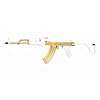 DOUBLE BELL GOLDEN AKMS Metal Electric Gun No. 900