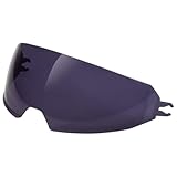 LS2 Challenger/Citation/Valiant/Infinity/Metro/Pioneer/Breaker Inner Sun Visor Street Motorcycle Helmet Accessories - Light Smoke/One Size