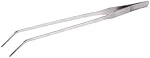 FEITA Extra Long 15 Inch Tweezer Tongs Stainless Steel Curved Tip - Aquarium Fishtank, Mega Reptile Feeding Tweezers