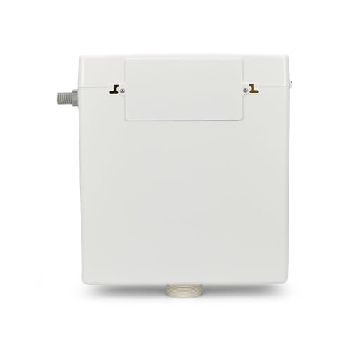 LavaTap FlushDaddy Hideaway Compact Concealed Cistern CIST12 Slimline WC Cistern with Dual Flush 6L/3L Side Entry Fill Valve WRAS Approved for Back-to-Wall or Wall-Hung Toilets