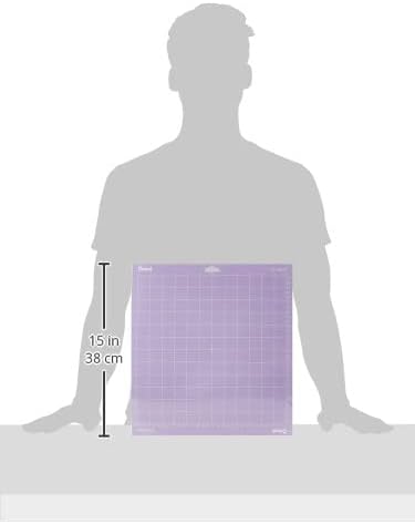 Cricut StrongGrip Machine Mat, 30.5 cm x 30.5 cm (12" x 12"), Purple, One Size