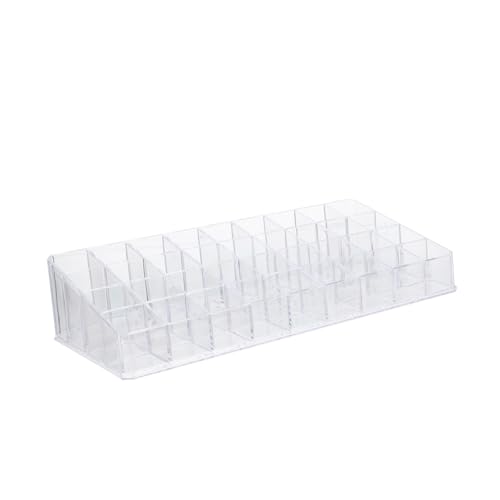 CLISPEED Porta Rossetti Organizer Da Scrivania Portarossetti Salvaspazio Per Trucco e Lucidalabbra Organizzatore Per Rossetti Da Tavolo