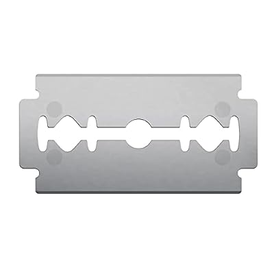 VIKINGS BLADE Double Edge Safety Razor Blades, 50x Blades, Swedish Steel + Platinum Coated, Replacement Razor Blades & Refills (Mild & Gentle)