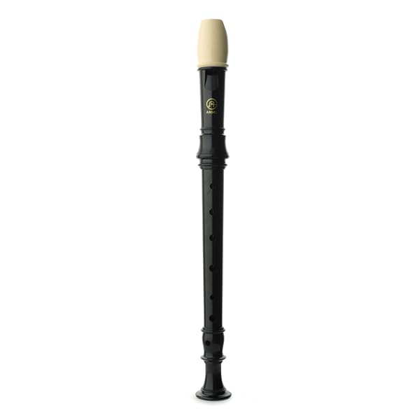 Angel ASRB-221 Soprano Recorder for Students – Baroque Fingering, 2-Piece Design, Thumb Rest...