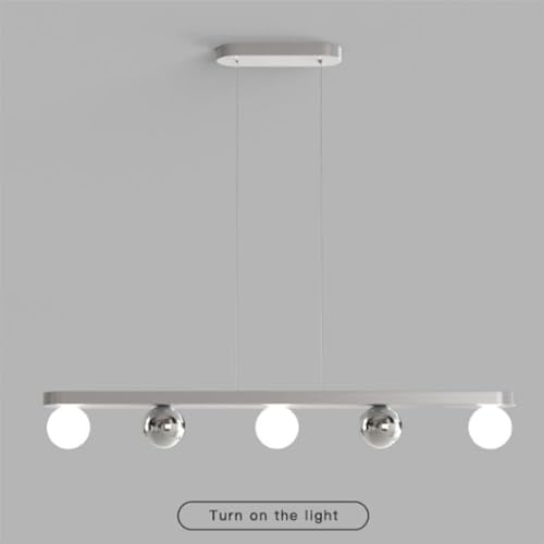 Suspension pour table à manger réglable avec éclairage LED doux - 4