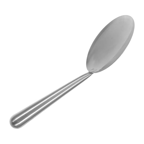 OKUMEYR Stainless Steel Tofu Brain Shovel Rice Spoon Non Stick Serving Utensil for Tofu Rice More Sleek Design for Home Restaurant Kitchen Use Versatile Cooking Tool